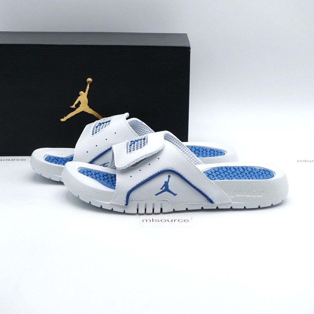 NEW Jordan Hydro 4 Retro Slide Sandals 532226-141 White